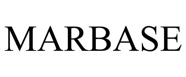 Trademark Logo MARBASE