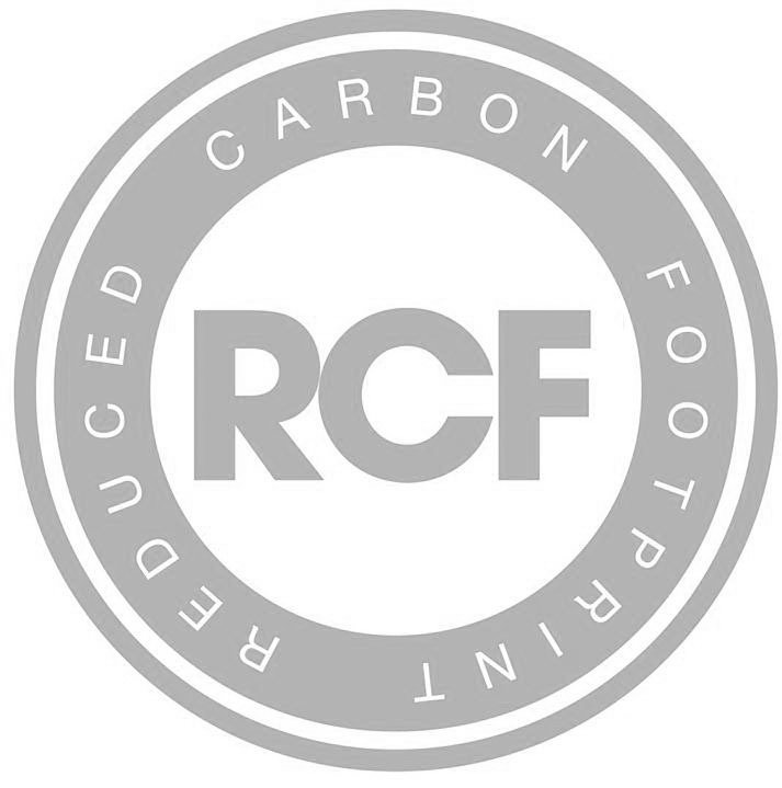  RCF REDUCED CARBON FOOTPRINT