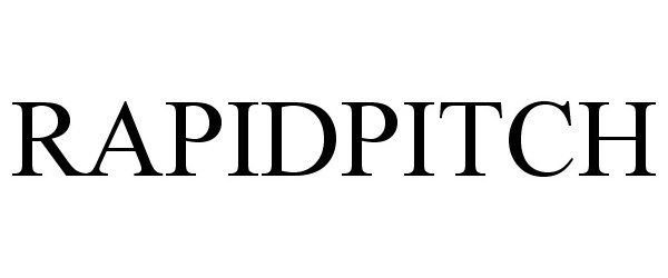 Trademark Logo RAPIDPITCH