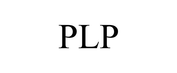 Trademark Logo PLP