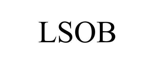 Trademark Logo LSOB