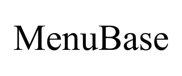 Trademark Logo MENUBASE
