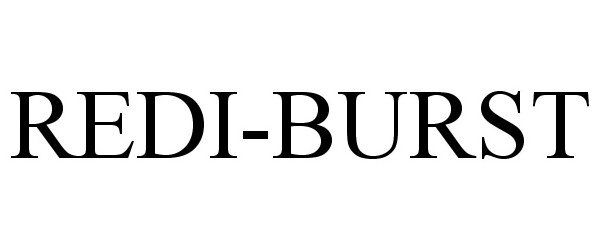 Trademark Logo REDI-BURST