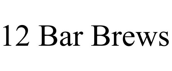  12 BAR BREWS