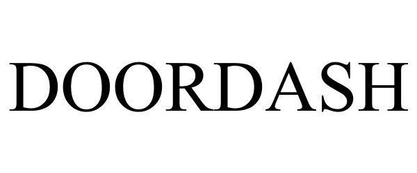 Trademark Logo DOORDASH