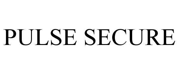Trademark Logo PULSE SECURE