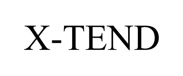 Trademark Logo X-TEND