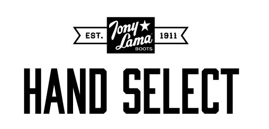 Trademark Logo TONY LAMA BOOTS EST. 1911 HAND SELECT
