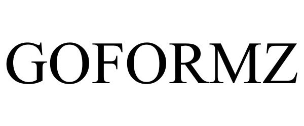 Trademark Logo GOFORMZ