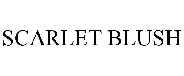 Trademark Logo SCARLET BLUSH