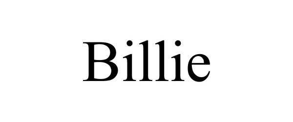 Trademark Logo BILLIE