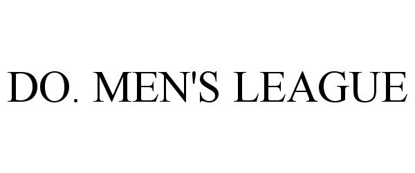  DO. MEN'S LEAGUE