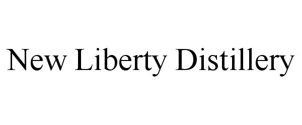Trademark Logo NEW LIBERTY DISTILLERY