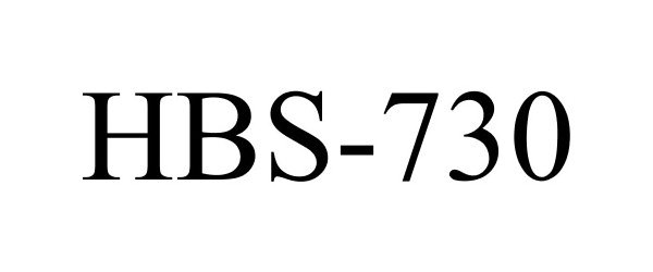 Trademark Logo HBS-730