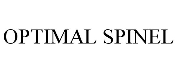 Trademark Logo OPTIMAL SPINEL