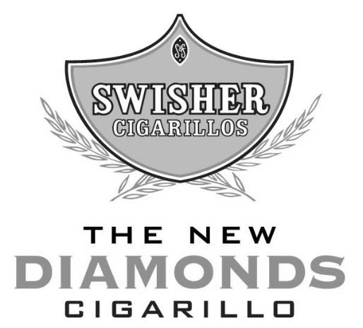 Trademark Logo SS SWISHER CIGARILLOS THE NEW DIAMONDS CIGARILLO