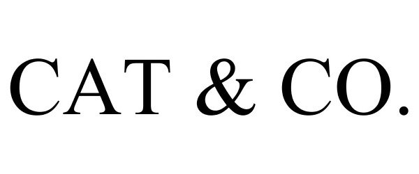 Trademark Logo CAT & CO.