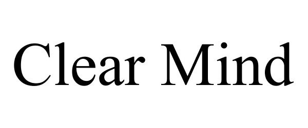 Trademark Logo CLEAR MIND