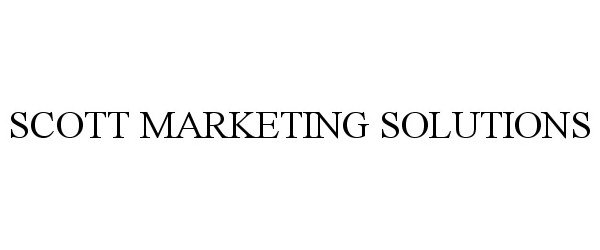  SCOTT MARKETING SOLUTIONS