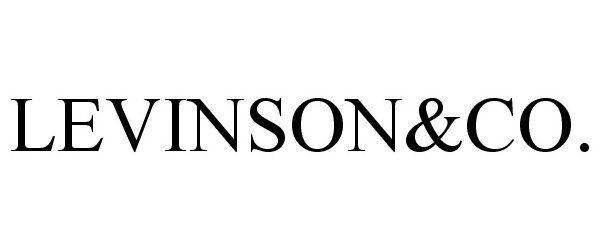 Trademark Logo LEVINSON&amp;CO.