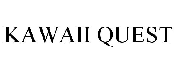 Trademark Logo KAWAII QUEST