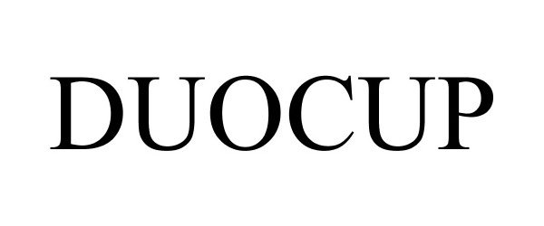 Trademark Logo DUOCUP