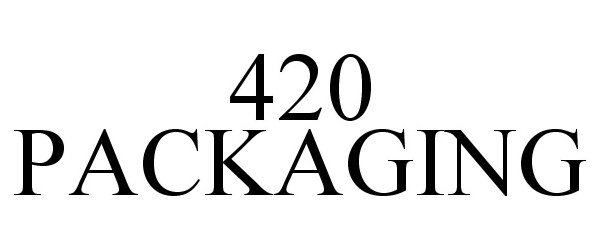 Trademark Logo 420 PACKAGING