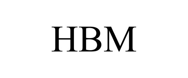Trademark Logo HBM