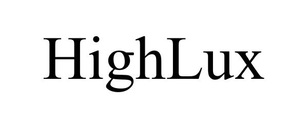 Trademark Logo HIGHLUX