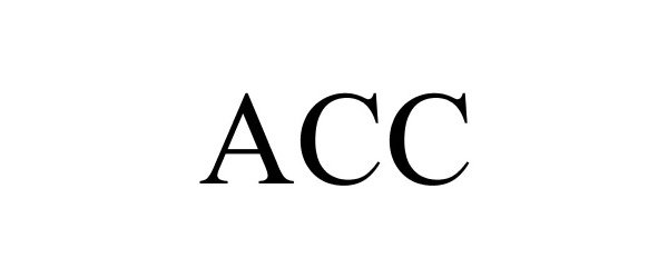 Trademark Logo ACC