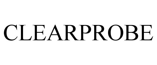 Trademark Logo CLEARPROBE