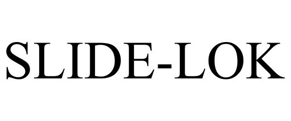 Trademark Logo SLIDE-LOK