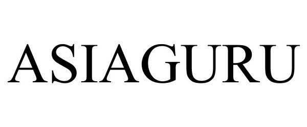 Trademark Logo ASIAGURU