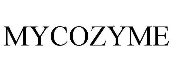 Trademark Logo MYCOZYME