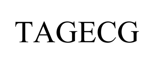 Trademark Logo TAGECG