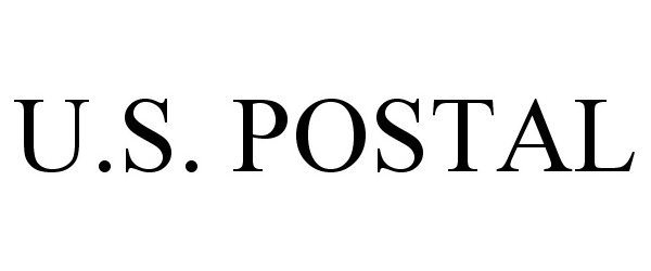 Trademark Logo U.S. POSTAL