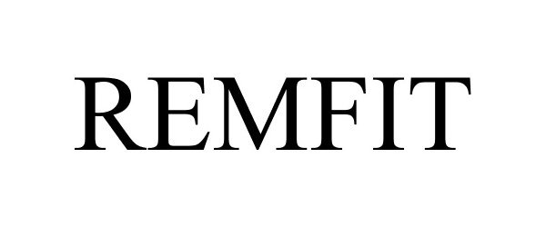 Trademark Logo REMFIT