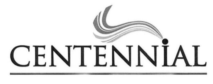 Trademark Logo CENTENNIAL