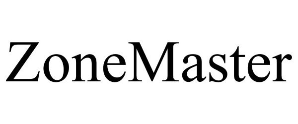 Trademark Logo ZONEMASTER