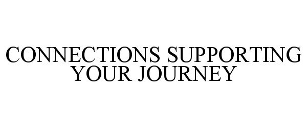  CONNECTIONS SUPPORTING YOUR JOURNEY