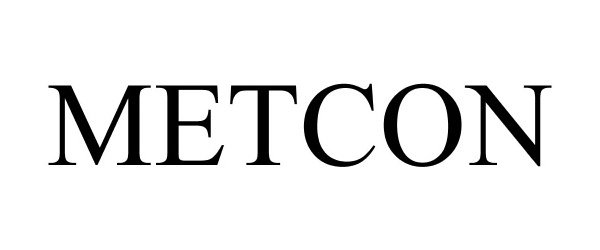 Trademark Logo METCON
