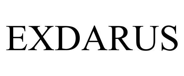 Trademark Logo EXDARUS