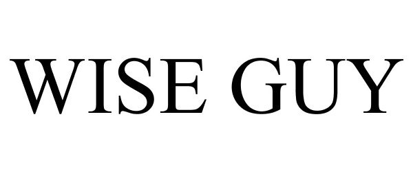 Trademark Logo WISE GUY