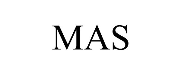 Trademark Logo MAS