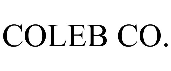 Trademark Logo COLEB CO.