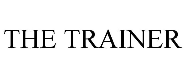 Trademark Logo THE TRAINER