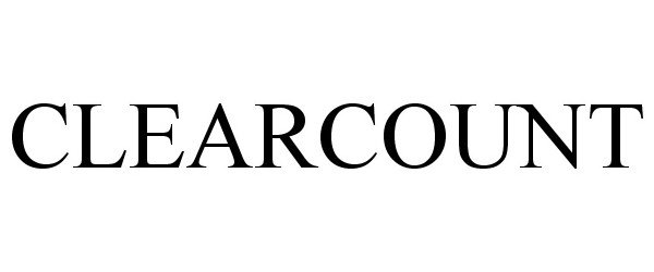 Trademark Logo CLEARCOUNT