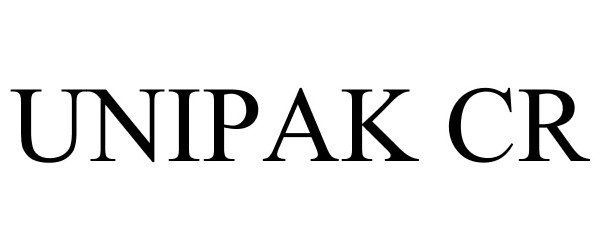 Trademark Logo UNIPAK CR