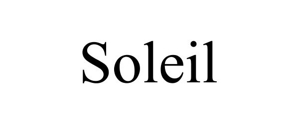 Trademark Logo SOLEIL