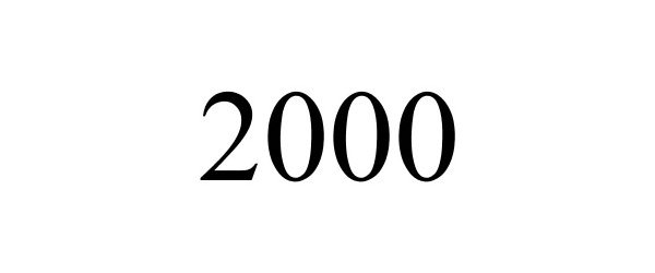 Trademark Logo 2000